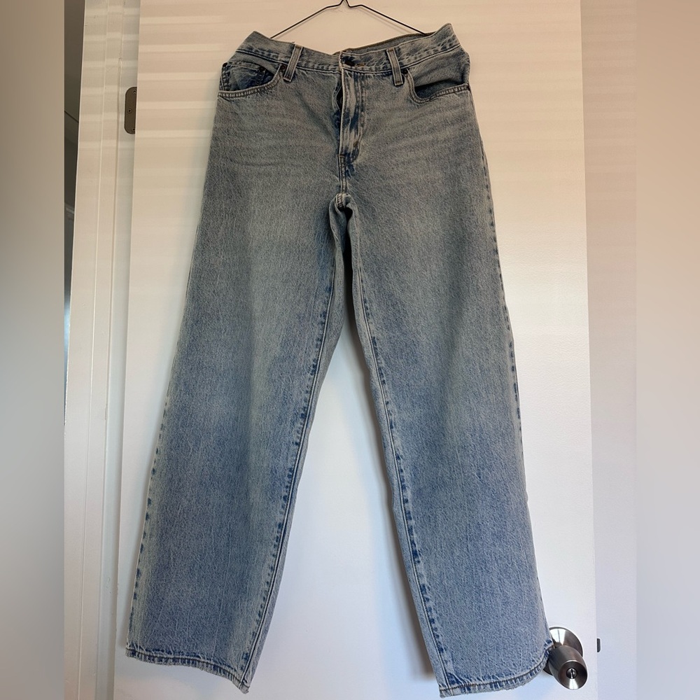 Levi's Relaxed Fit Boyfriend Jeans in Light Blue - Picture 2 of 4
